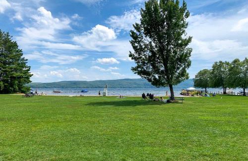 North Lake George Apartment | Modern Apt Near Lake George - Walk to Beach!
