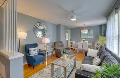 Center Point House | Modern Birmingham Escape with Yard and Fire Pit!