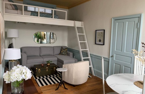 South End Apartment | Modern Comforts in Downtown's Victorian Gem, Patio