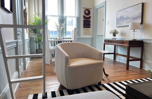 South End Apartment | Modern Comforts in Downtown's Victorian Gem, Patio