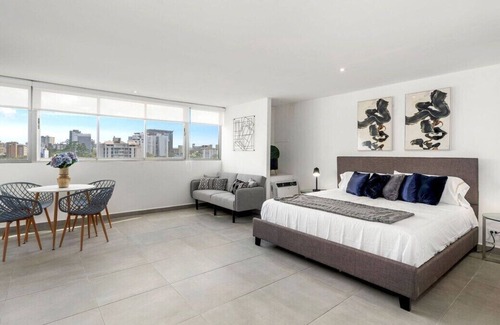 Condado Apartment | Modern Condado studio w/ pool & beach access