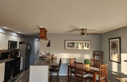 Bartlett Condo | Modern condo - Amazing Mtn Views & mins to many local attractions!
