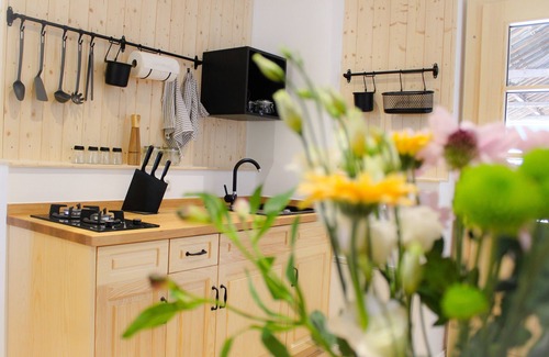 Juelich Apartment | Modern country house apartment, 35 sqm, ground floor, left