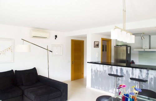 Cala San Vicente Apartment | Modern flat with large terrace with mountain views, 5 min. walk to the beaches