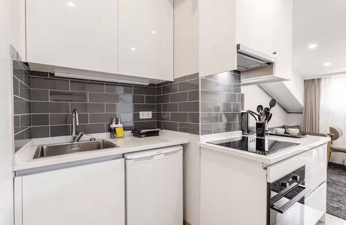 Sisli Apartment | Modern Garden Flat in Şişli Built 2025