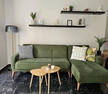 Voula Apartment | Modern Garden View Apt in Voula, Athens - Luxe