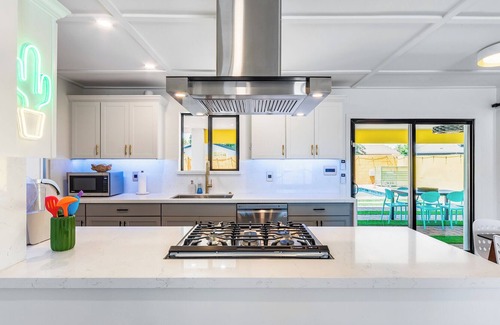 Southwest Village House | Modern Getaway: with private pool, outdoor fireplace, near Camelback Mountain