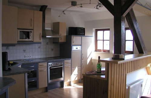 Schwarzenberg/Erzgeb. Apartment | modern holiday apartment with dreamlike view of the historical old town