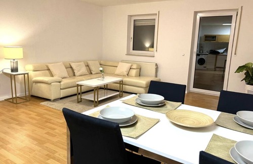 Leimen Apartment | Modern holiday apartment in Leimen with balcony, WeHome comfort