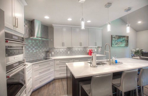 Eagle-Vail House | Modern home on creek and golf course with mountain views; ideal 2 families