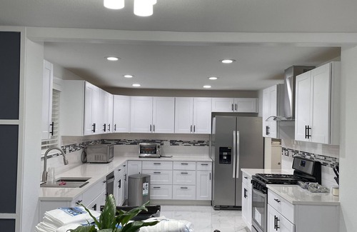 Renton House | Modern home with free parking on premises