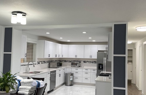 Renton House | Modern home with free parking on premises
