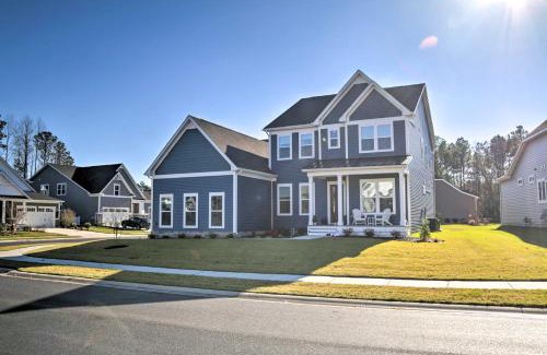 Lewes House | Modern Lewes Home with Deck, Grill and Pond View!