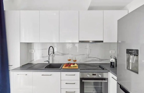 Donja Lastva House | Modern Luxury Apartments- One bedroom apartment with balcony and pool viewnn