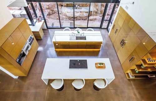 Red Rock North House | Modern Mountain Escape - Saltwater Pool, City Views & Private Trail
