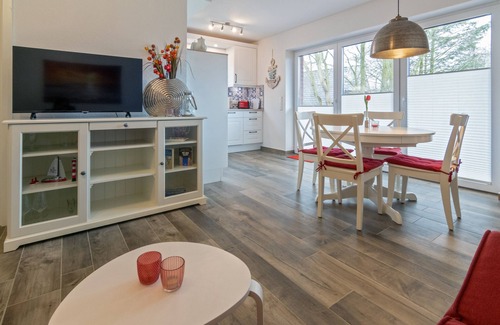 Westeraccumersiel Apartment | Modern new-build ground floor apartment with air conditioning and sweeping views