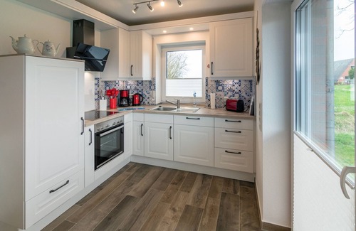 Westeraccumersiel Apartment | Modern new-build ground floor apartment with air conditioning and sweeping views