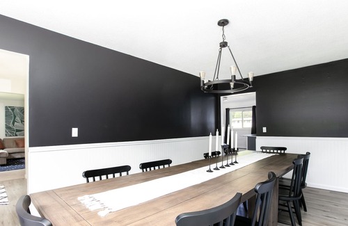 Paw Paw Lake House | Modern oasis with POOL, HOT TUB, OUTDOOR GAMES & FIREPIT