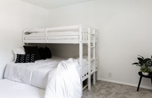 Paw Paw Lake House | Modern oasis with POOL, HOT TUB, OUTDOOR GAMES & FIREPIT