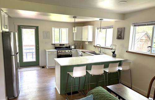 Batavia House | Modern Private 2-bedroom house in Batavia with yard, 15 minutes from Darien Lake