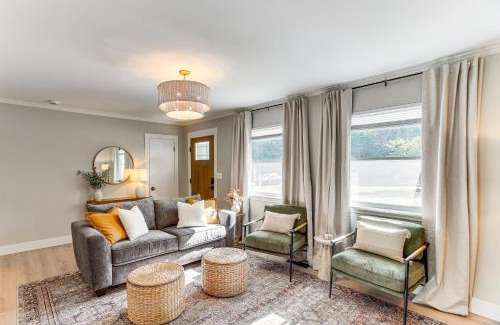 Lupton City House | Modern Retreat with Fire Pit Near Harrison Bay!