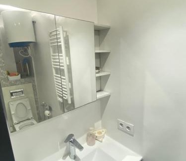 La Ville Haute Apartment | Modern & Spacious 2BR- Ville Haute Kenitra-Garage