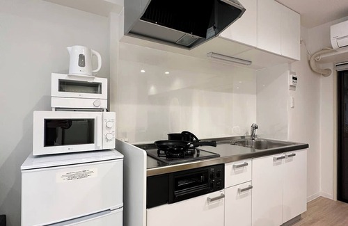 Hiroshima City Centre Apartment | Modern Studio Apt in Charming Nakamachi Area