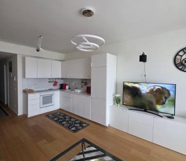 Nivy Apartment | Modern Studio on the banks of the Danube