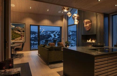 Skeikampen House | Modern Top Floor Apartment By Kvitfjell Ski Resort