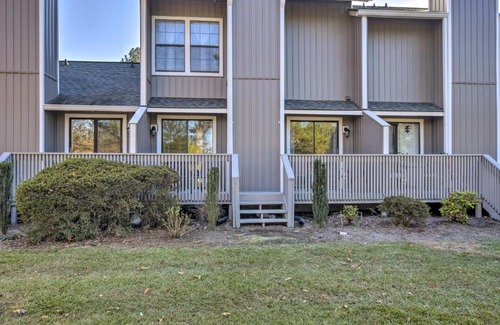 Pinehurst House | Modern Townhome with Deck and Golf Course Views!