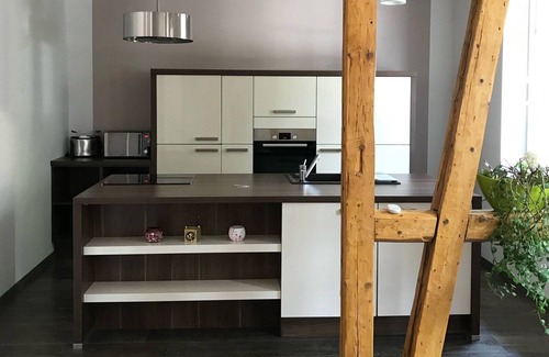 Lauscha Apartment | Modern vacation apartment in Lauscha, near Rennsteig and the Silbersattel ski arena.