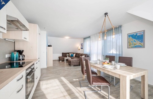 Loddin Apartment | Modern vacation apartment in Loddin with garden - family-friendly & quiet location