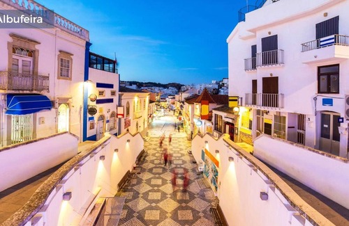 Salgados Villa | Modern villa with two spacious bedrooms.