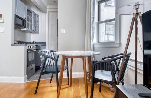 West Village Apartment | Modern West Village 1BR w/Balcony & In-Unit W/D, by Blueground