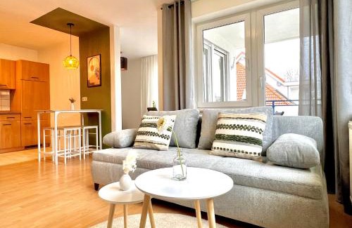 Neu-Ulm Apartment | Modernes Apartment mit Balkon