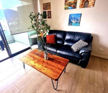 Apoquindo Apartment | Moderno Departamento I Piscina Temperada I Calefacción I GYM I Lavandería I Piscina en Azotea I Estacionamiento I Las Condes