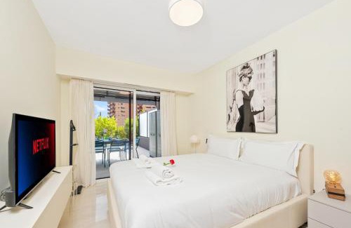 Roquebrune-Cap-Martin Apartment | Monaco - Terrasse vue mer - Piscine - Parking - DR