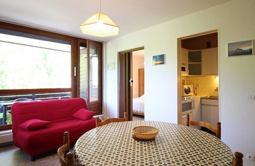 Mont-Dore Apartment | Mont-Dore: 1BR Apartment with Balcony and Private Garage