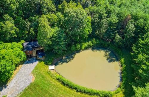 South Bloomingville House | Moonlight Waters by Pond