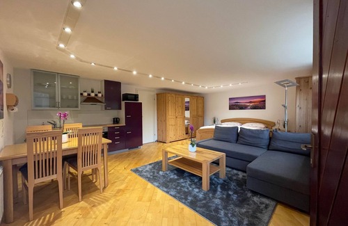 Dalaas Apartment | Mooroom - Appartement/fewo, Dusche, WC, 1 Schlafraum