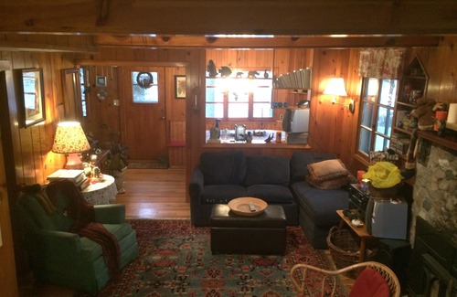 Colgate House | Moose Lake Home Property near Erin Hills Golf Course with Boathouse and Gazebo