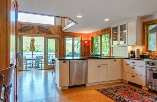 Bridgton House | Moose Pond Retreat: Serene Lakeside Sanctuary with Private Dock