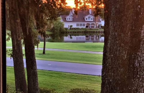 St. Simons Island Condo | Moss Oak Golf Course Lake view