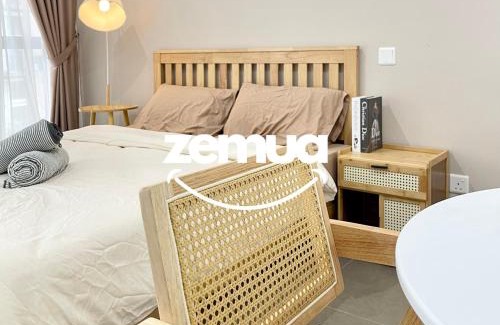 Sungai Penchala Apartment | MOSSAZ by Zemua Lv24 Rattan Muji Studio Near 1U & Ikea