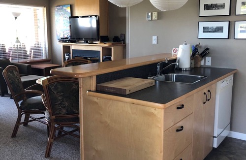 Campbell River Apartment | Motel with two private cottages each with Hot Tub and Gas Fireplace on the ocean