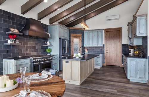 Trout Creek House | Mountain retreat near Trout Creek MT with hot tub, fire pit and Mountain views