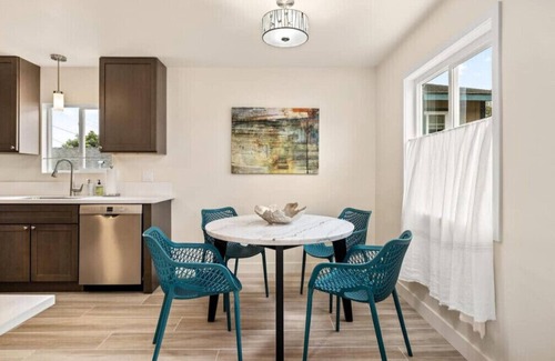 Carpinteria Apartment | Mountain View, a recently renovated, modern apartment blocks from the beach!