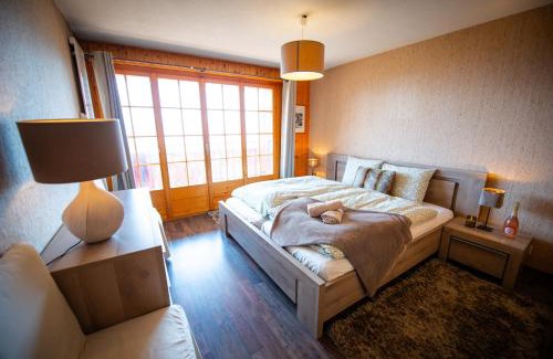 Villars-sur-Ollon Apartment | Mountain view Balcony et comfort