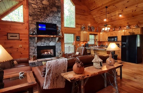 Ridgeline Vistas Cabin | *Mountain View* Bear Pause Mineral Bluff GA - Blue Ridge GA - East TN - West NC