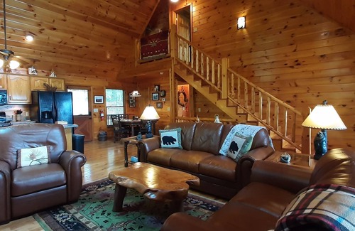 Ridgeline Vistas Cabin | *Mountain View* Bear Pause Mineral Bluff GA - Blue Ridge GA - East TN - West NC